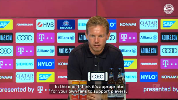 Whistles against Sané: Nagelsmann defends Bayern star